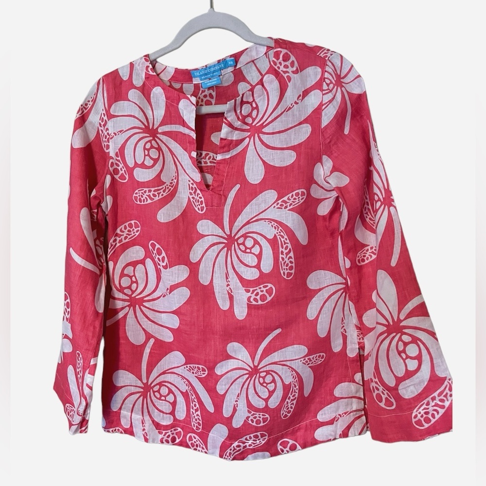 Island Company 100% Linen Beach Tunic